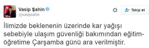 İstanbul'da okullar yarın da tatil (11 Ocak Çarşamba kar tatili)